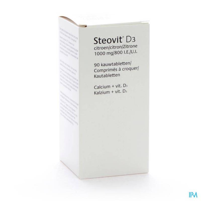 STEOVIT FORTE 1000MG/800 UI TABLCONT 90