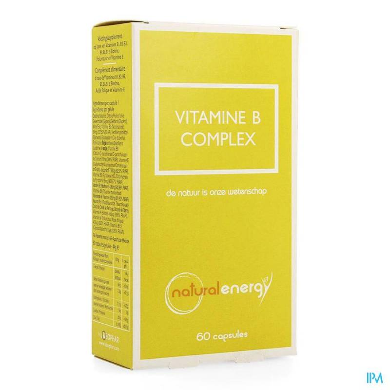 Natural Energy Vitamine B Complex Caps 60
