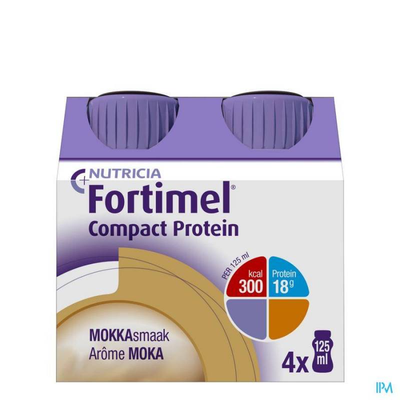 FORTIMEL COMPACT PROTEIN MOKA 4X125ML