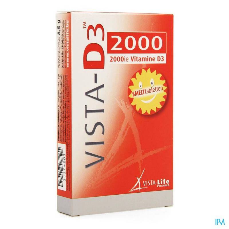 VISTA D3 2000 TABL FONDANTE 60