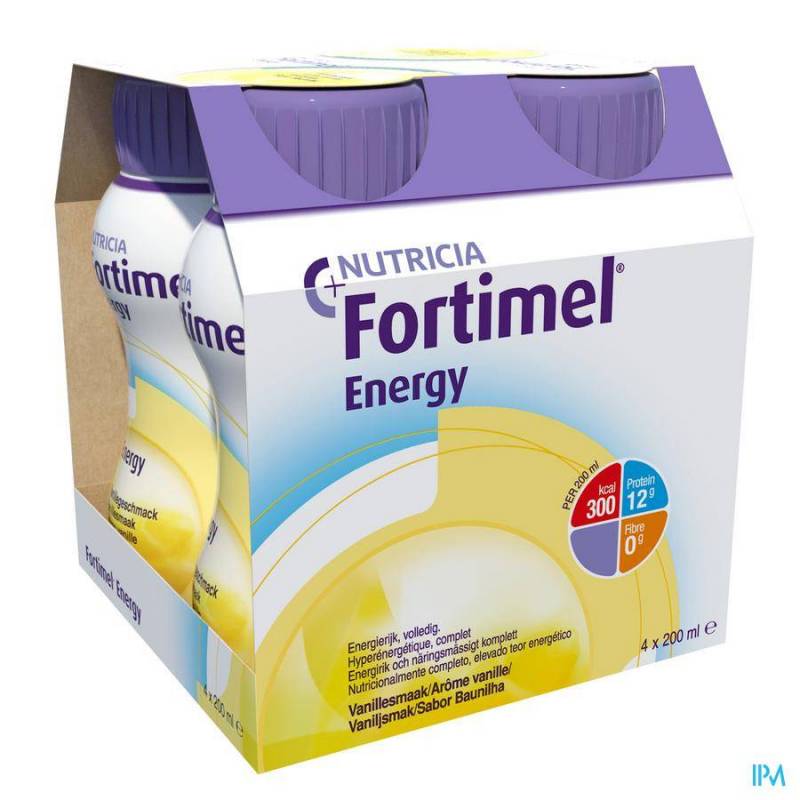 Fortimel Energy Vanille 4x200ml Verv.2320521