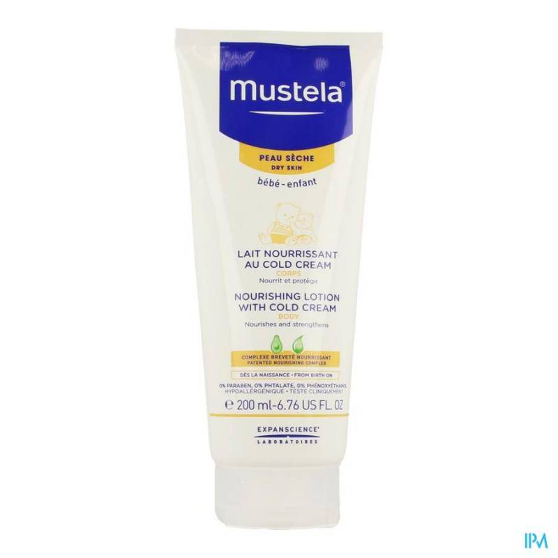 MUSTELA PS LAIT NOURRISSANT COLD CREAM 200ML