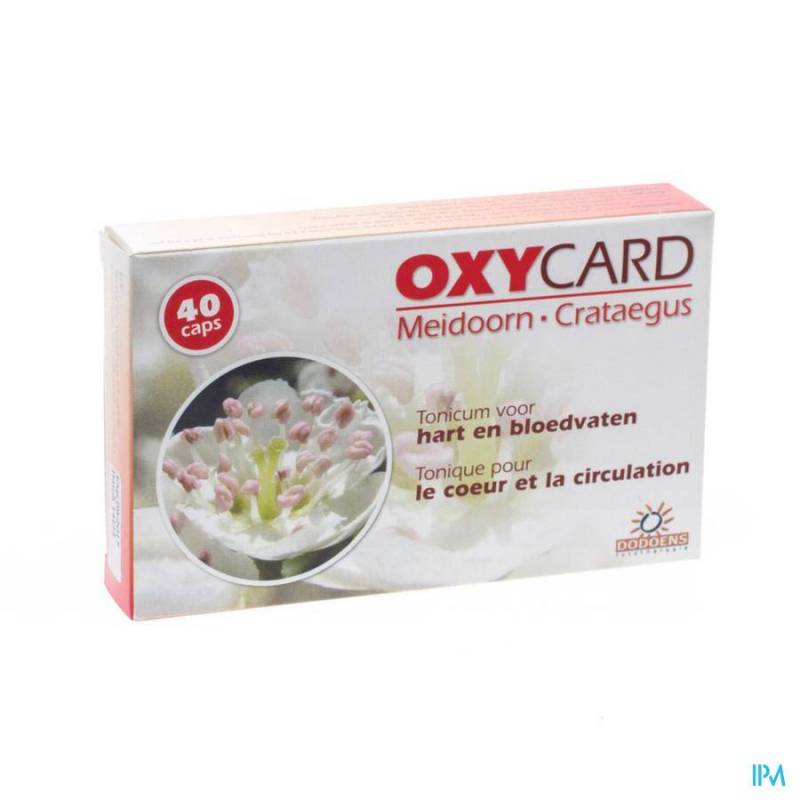 Oxycard Meidoorn Extr Gel 40x300mg