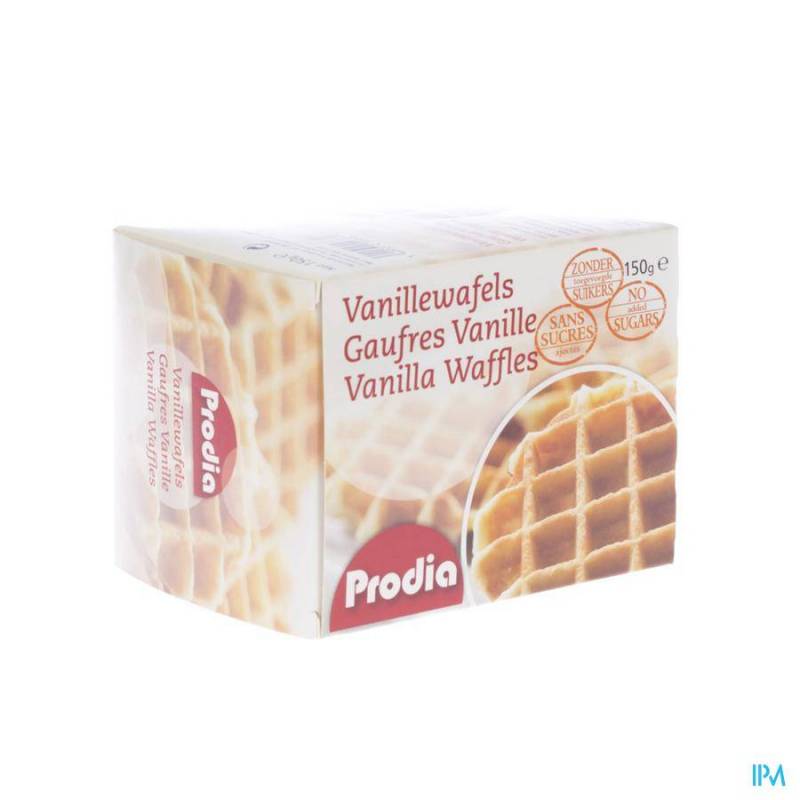 Prodia Wafel Vanille + Zoetstof 150g
