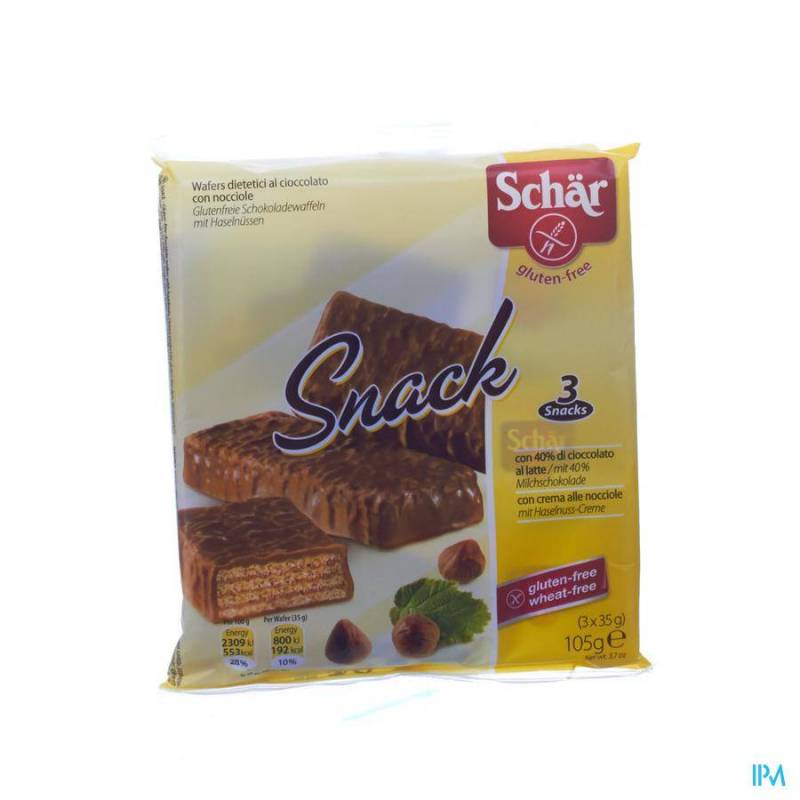 Schar Koekjes Snack 3x35g 6586