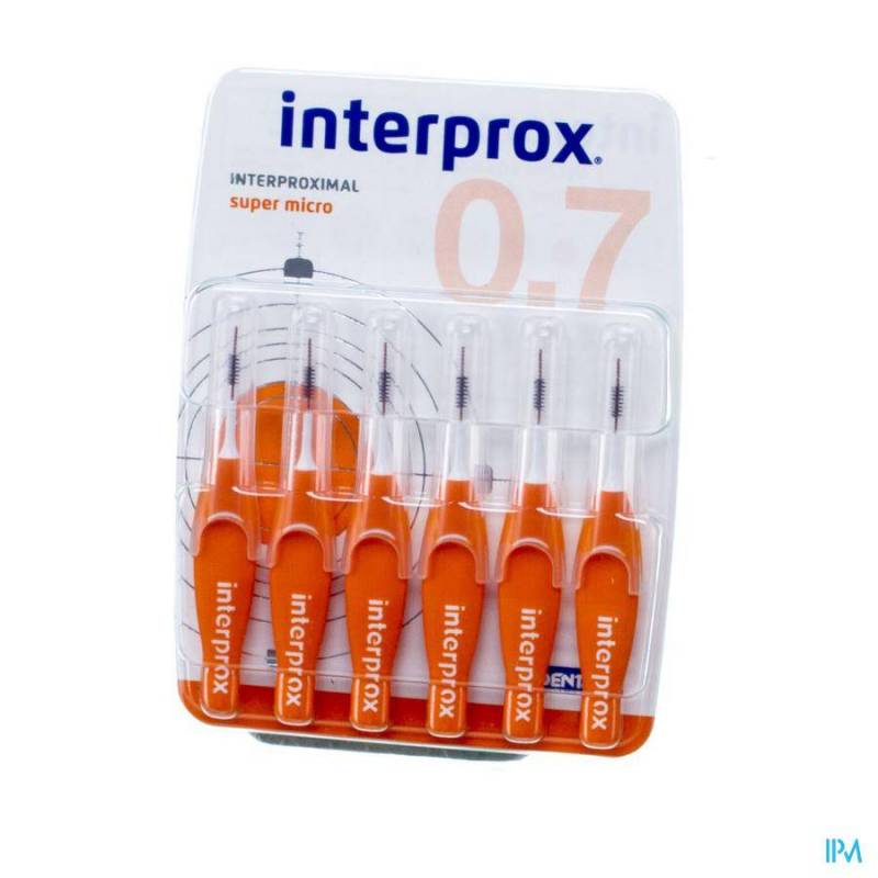 Interprox Premium Brush Interdentaal Super Micro Oranje 2,0mm 6 Stuks