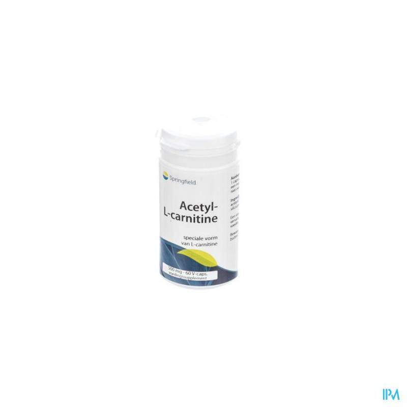 ACETYL-L-CARNITINE 500MG SPRINGFIELD V-CAPS 60
