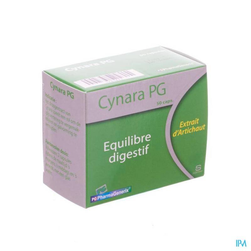 Cynara Pg Pharmagenerix Capsules  50