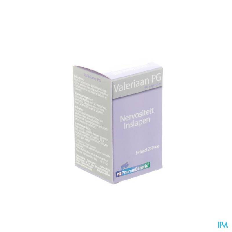 Valeriaan Pg Pharmagenerix Capsules  60