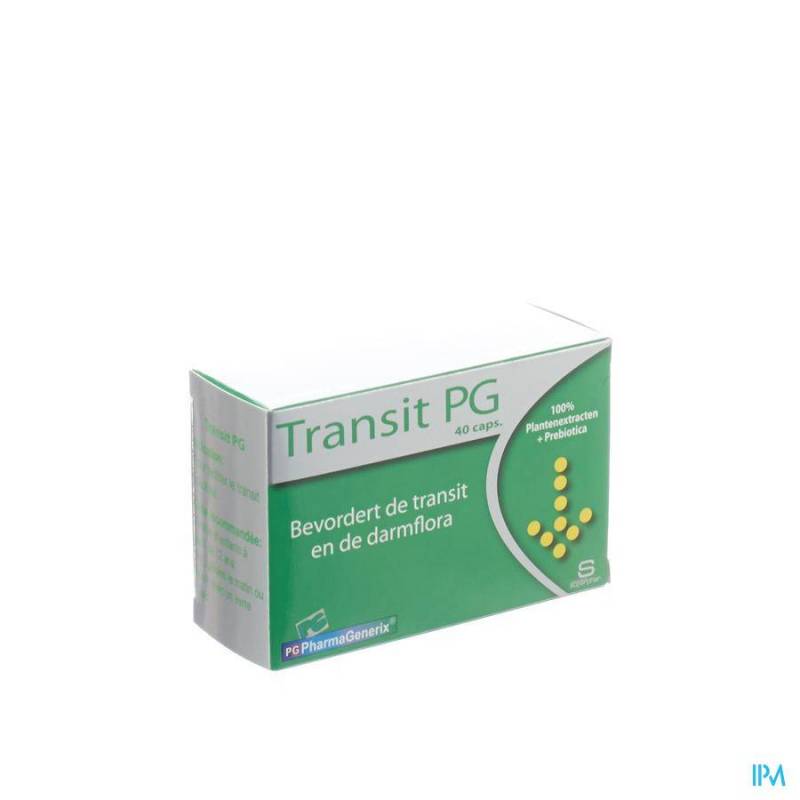 TRANSIT PG PHARMAGENERIX BLISTER CAPS 40