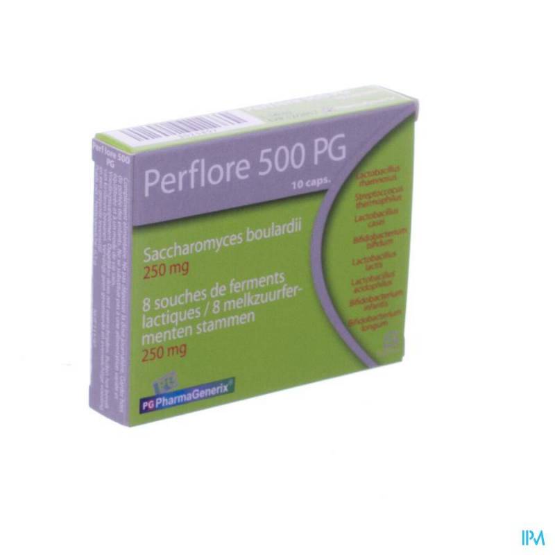 Perflore 500 Pg Pharmagenerix Capsules  10