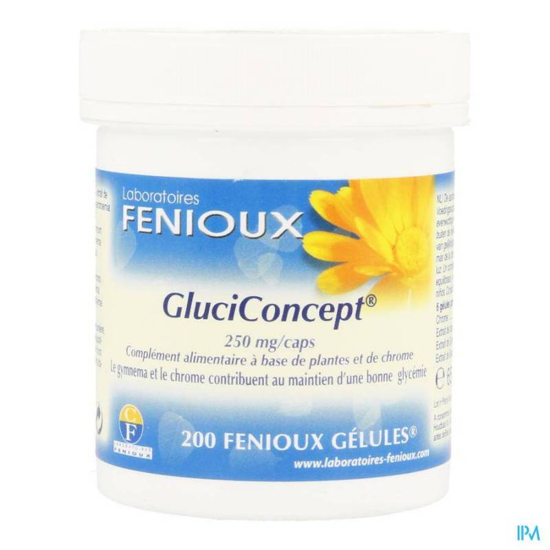 Gluciconcept Capsules  200x250mg