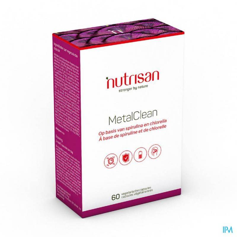 METALCLEAN V-CAPS 60 NUTRISAN