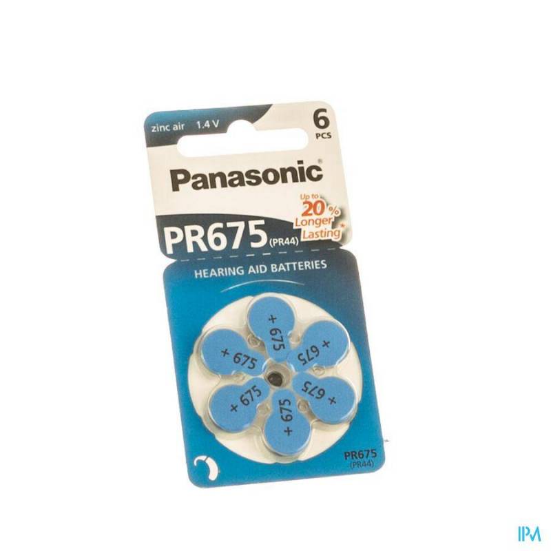 Panasonic Batterij Oorapparaat Pr 675h 6
