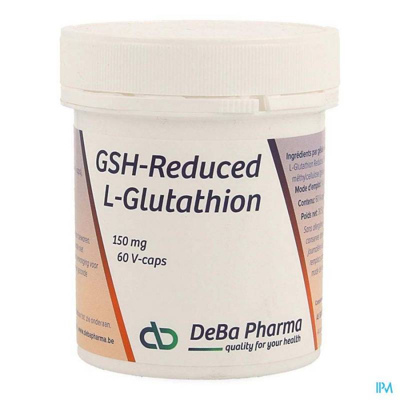L-GLUTATHION REDUCED CAPS 60X150MG DEBA