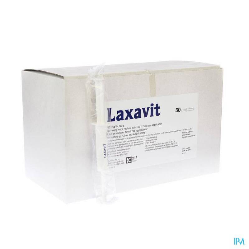 Laxavit 12ml 50 Injectoren