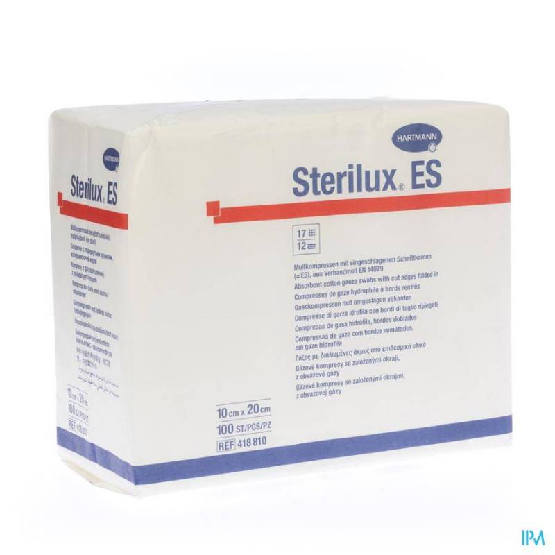 Sterilux Es Kp N/st 12pl 10,0x20,0cm 100 4188102