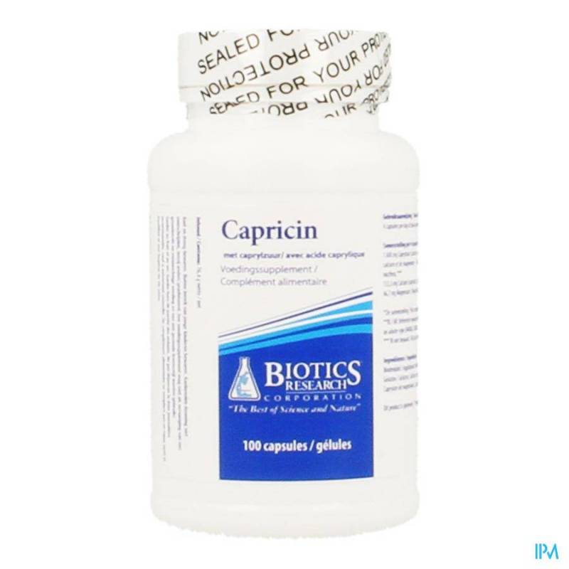 CAPRICIN BIOTICS CAPS 100