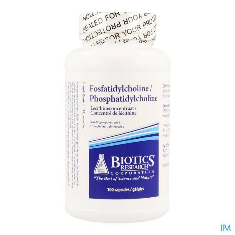 Fosfatidylcholine Biotics Caps 100