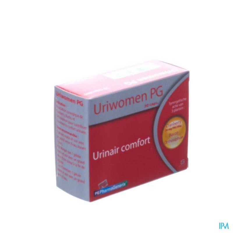 Uriwomen Pg Pharmagenerix Capsules  30