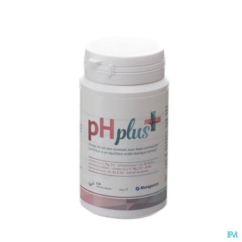 Ph Plus Pot Capsules  120 20554 Metagenics