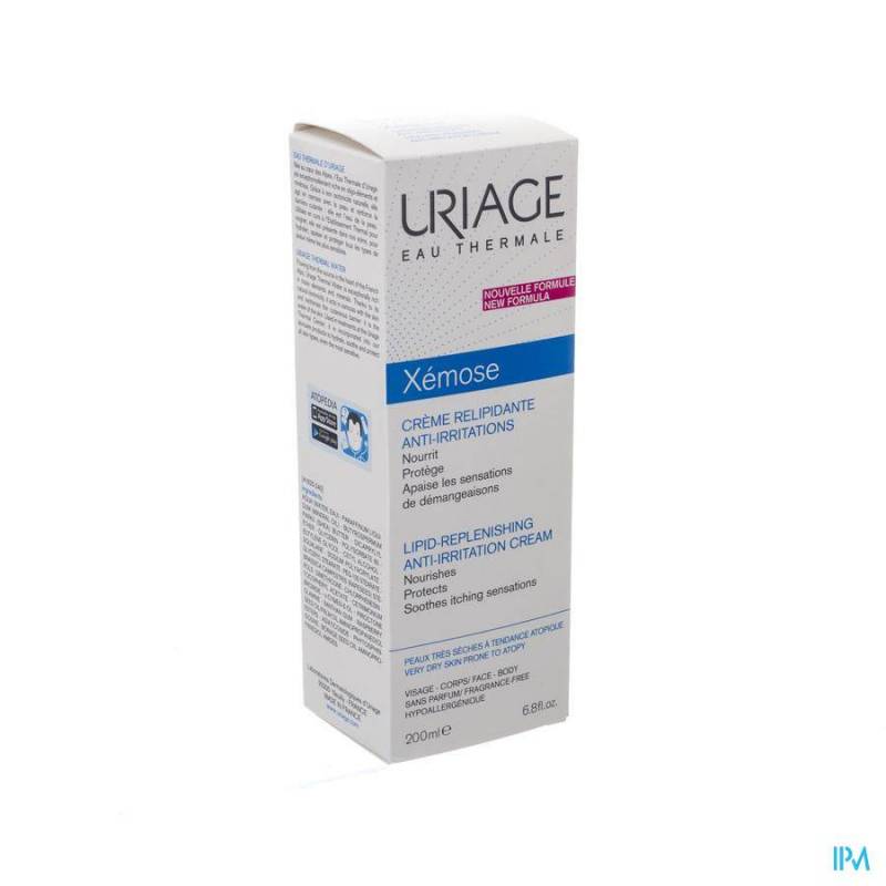 Uriage Xémose Crème Relipiderend Anti-Irritatie Tube 200ml