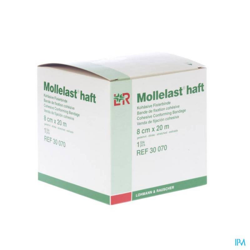 MOLLELAST HAFT BANDE ELAST ADH 8CMX20M 30070