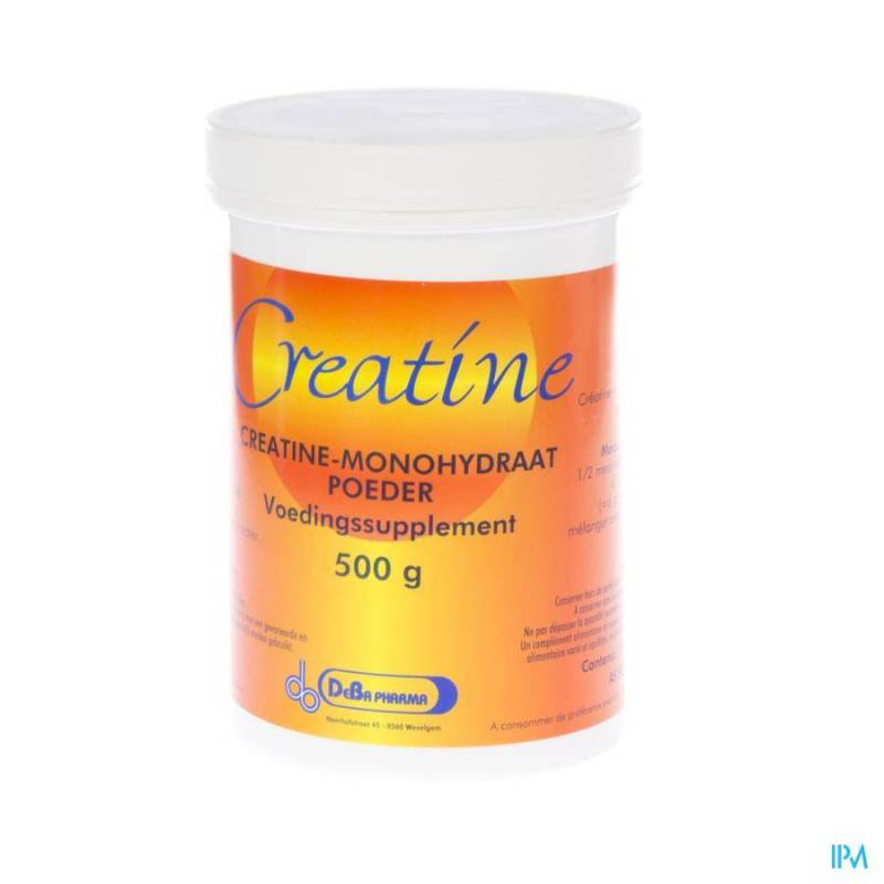 CREATINE MONOHYDRATE PDR SOLUBLE 500G DEBA