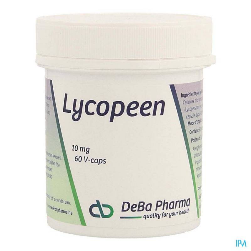 Lycopeen Caps 60x10mg Deba