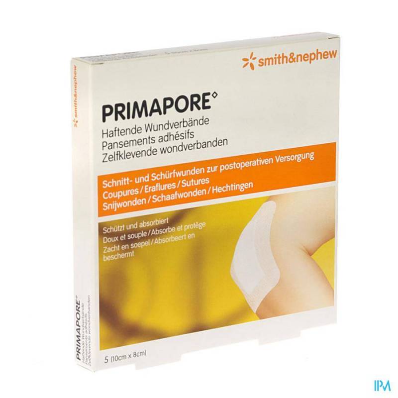 PRIMAPORE S&N PANS POST-OP 10CMX 8CM 5 66030263