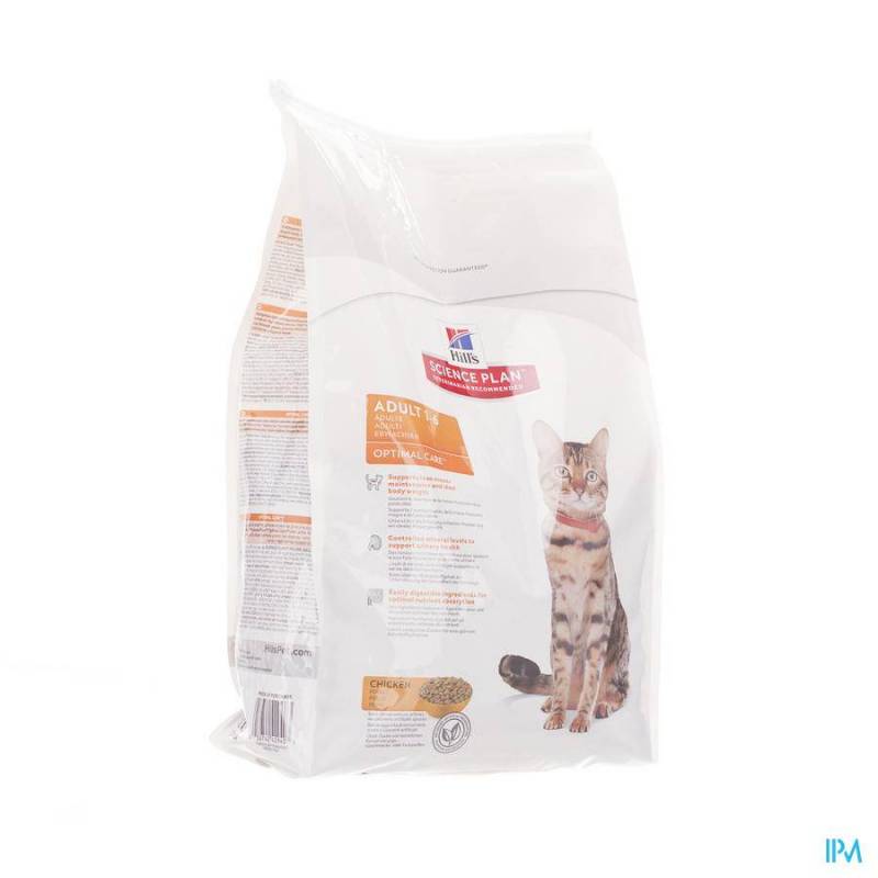 HILLS SC.PLAN FELINE ADULT CHICKEN 5KG 4294R