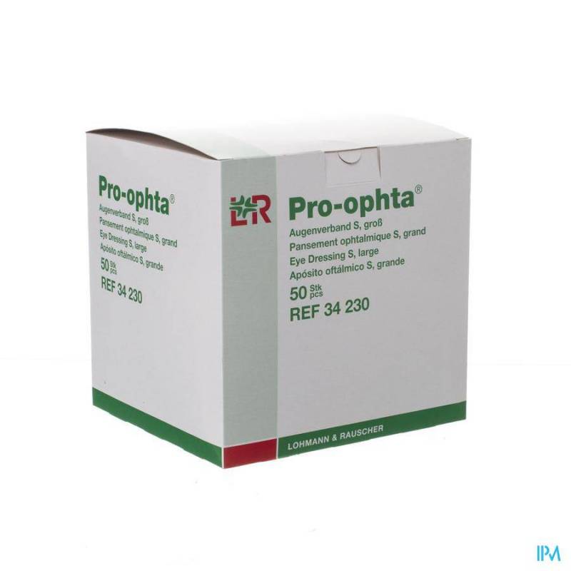 Pro-ophta S Oogverband Groot 50 34230
