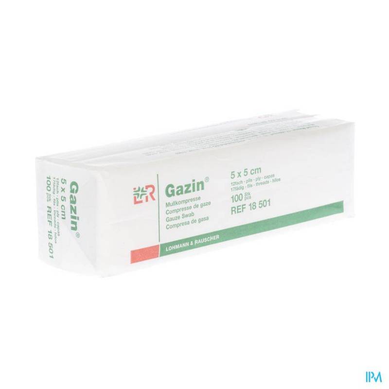 GAZIN CP N/STER 12P 5,0X 5,0CM 100 18501