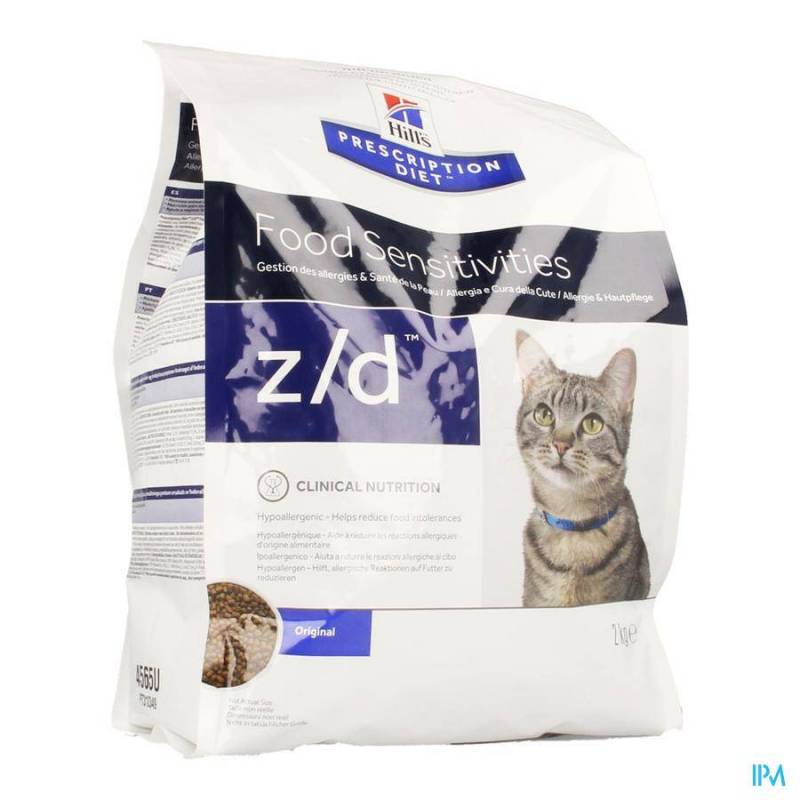 HILLS PRESCRIP.DIET FELINE ZD LOW ALLERG.2KG 4565U