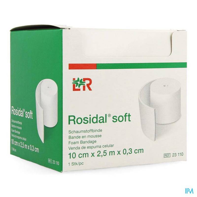 Rosidal Soft Schuimband 10x0,3cmx2,5m Indiv.23110