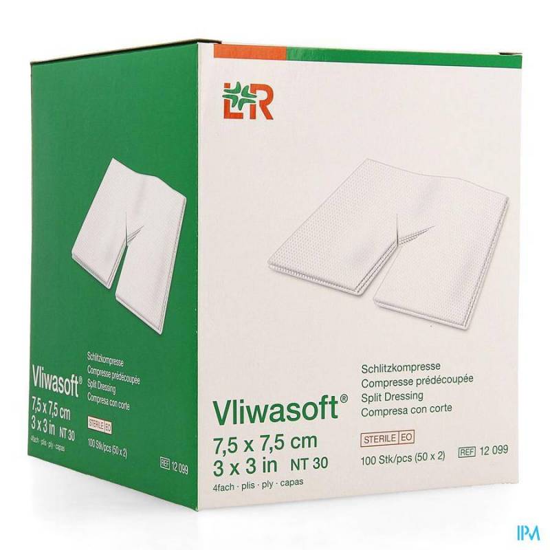 VLIWASOFT CP STER 4PL + FENTE 7,5X7,5CM 2X50 12099