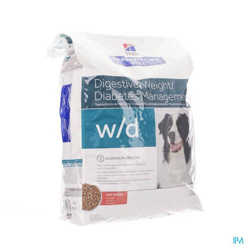 Hills Prescrip.diet Canine Wd 12kg 6662m