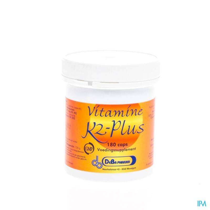 Deba Pharma Vitamine K2-plus 180 Softgels