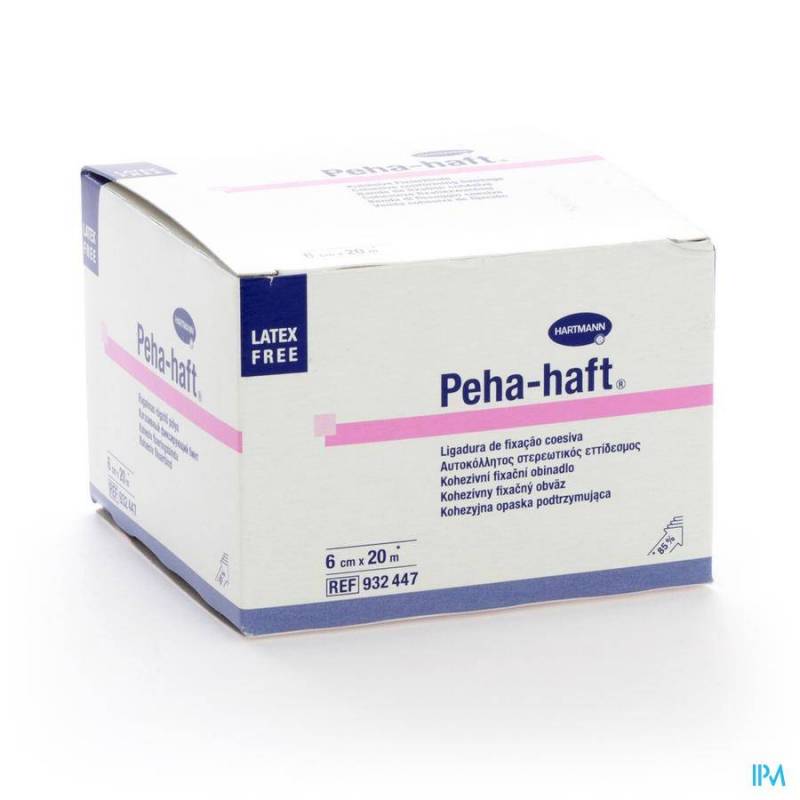 Peha Haft Hartm Col.z/lat.blauw 6cmx20m 1 9324732