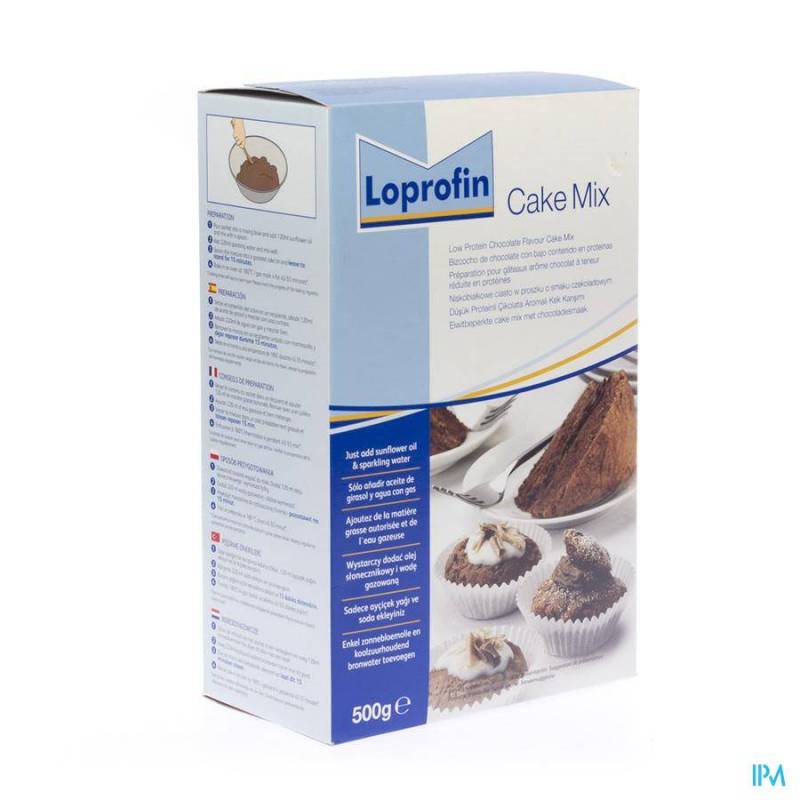 Loprofin Cake Mix Chocolade Poeder 500g