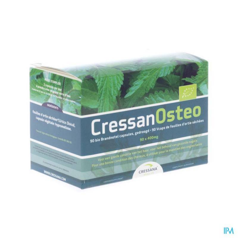 Cressan Osteo Vegetarian Capsules  90x400mg