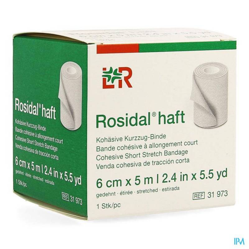 Rosidal Haft Cohesieve Windel 6cmx5m 1 31973