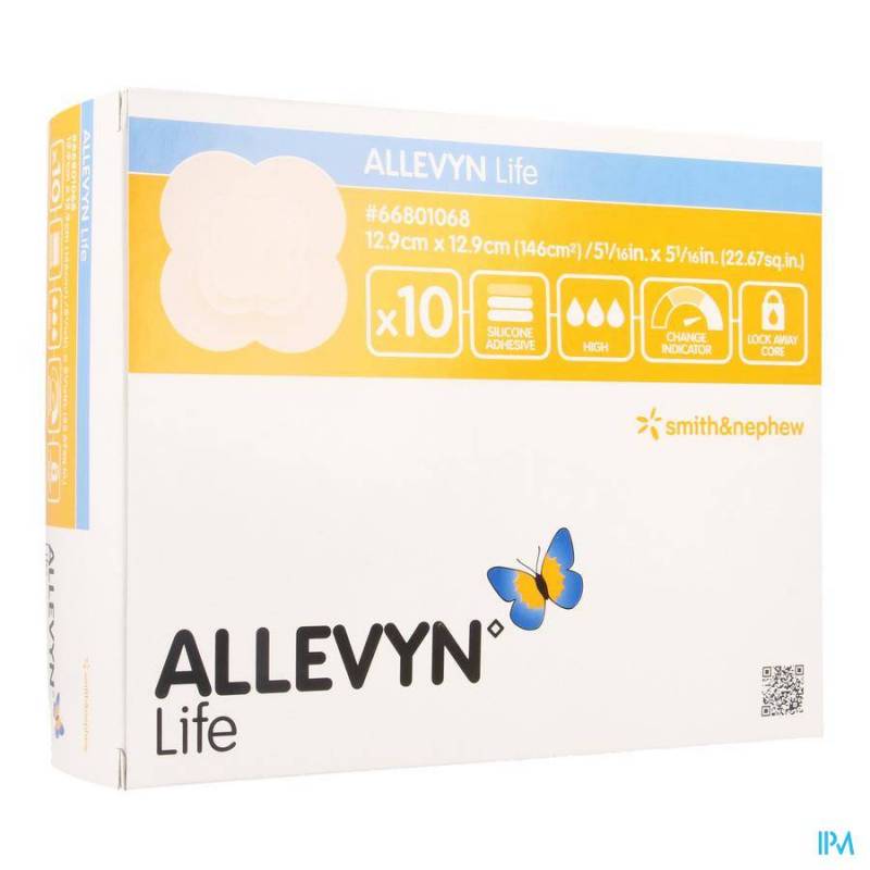 ALLEVYN LIFE PANS 12,9X12,9CM 10 66801068