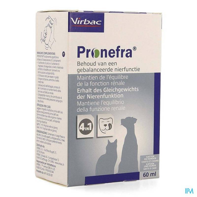 Pronefra 4-in-1 Orale Oplossing Kat 60ml