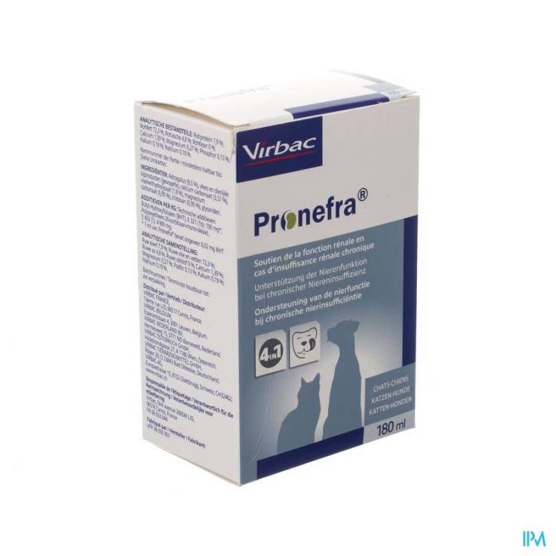Virbac Pronefra Nierfunctie 180ml