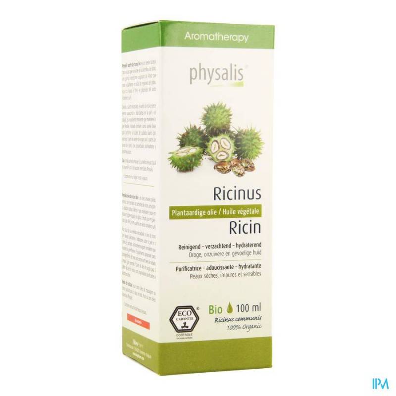 Physalis Plantaardige Olie Ricinus Bio 100ml