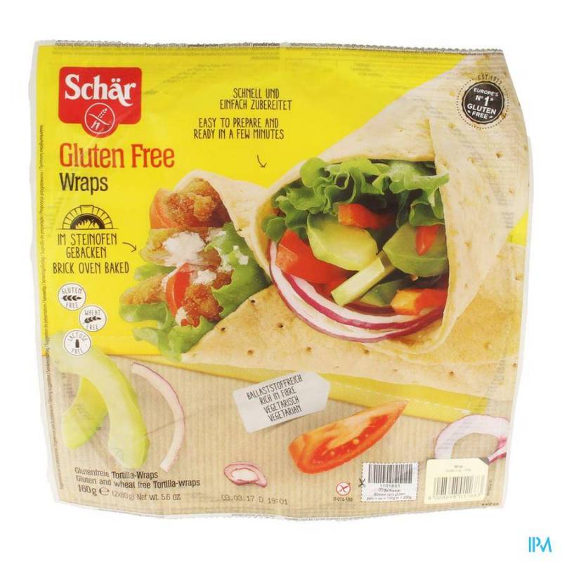 Schar Wraps 2 Stuks 160g 6903