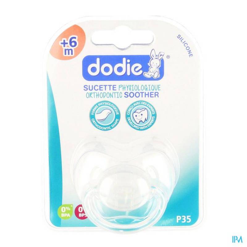 DODIE SUCETTE PHYSIO SILIC. 1 +6M SUPER BEBE