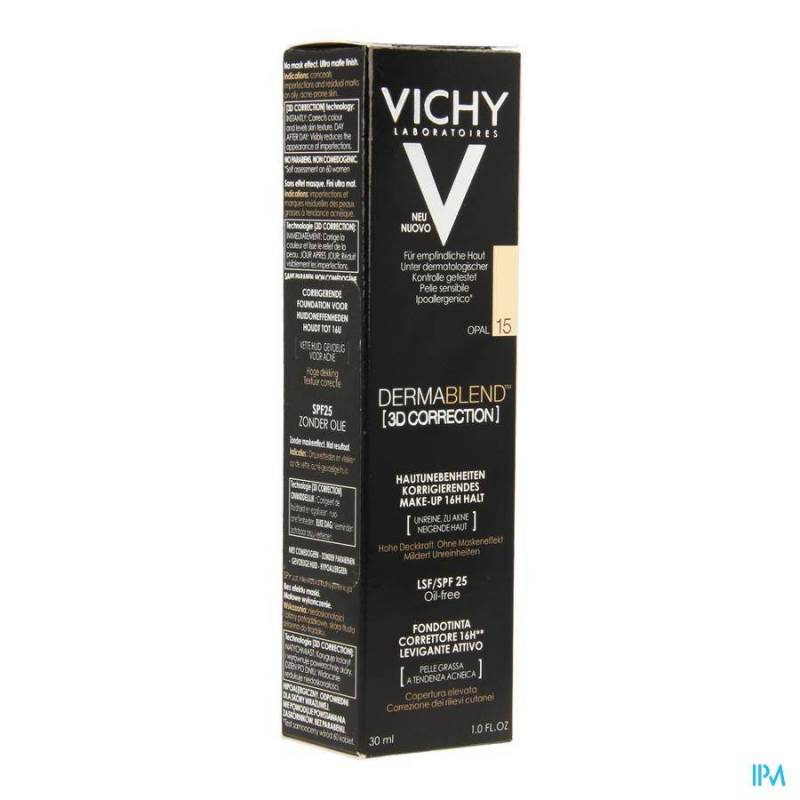 Vichy Dermablend Correction 3d 15 30ml