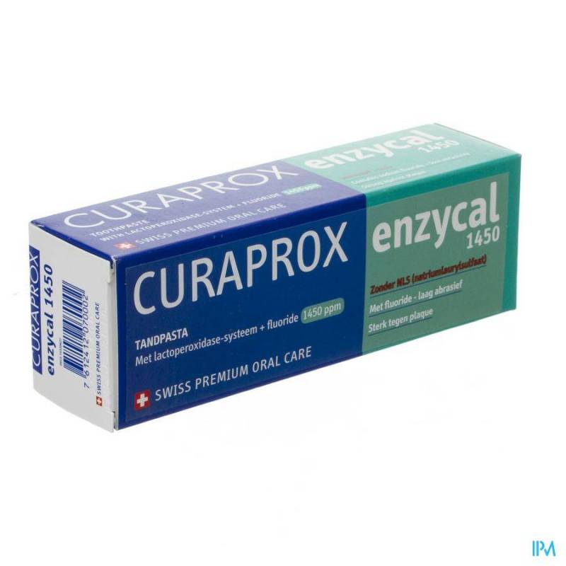 Curasept Enzycal 1450 Tandpasta 75ml